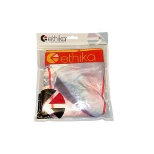 Ethika Men's Red and White Boxer Briefs
